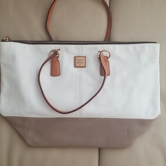 Dooney & Bourke Handbags - Dooney & Bourke Lambskin Tulip Shopper